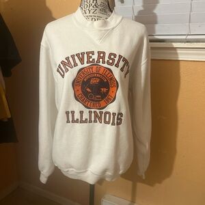 🍊 VINTAGE Russell Athletic University of Illinois Crewneck Sweatshirt